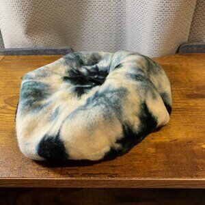 Vintage‎ Blue Tie Die Beanie Hat